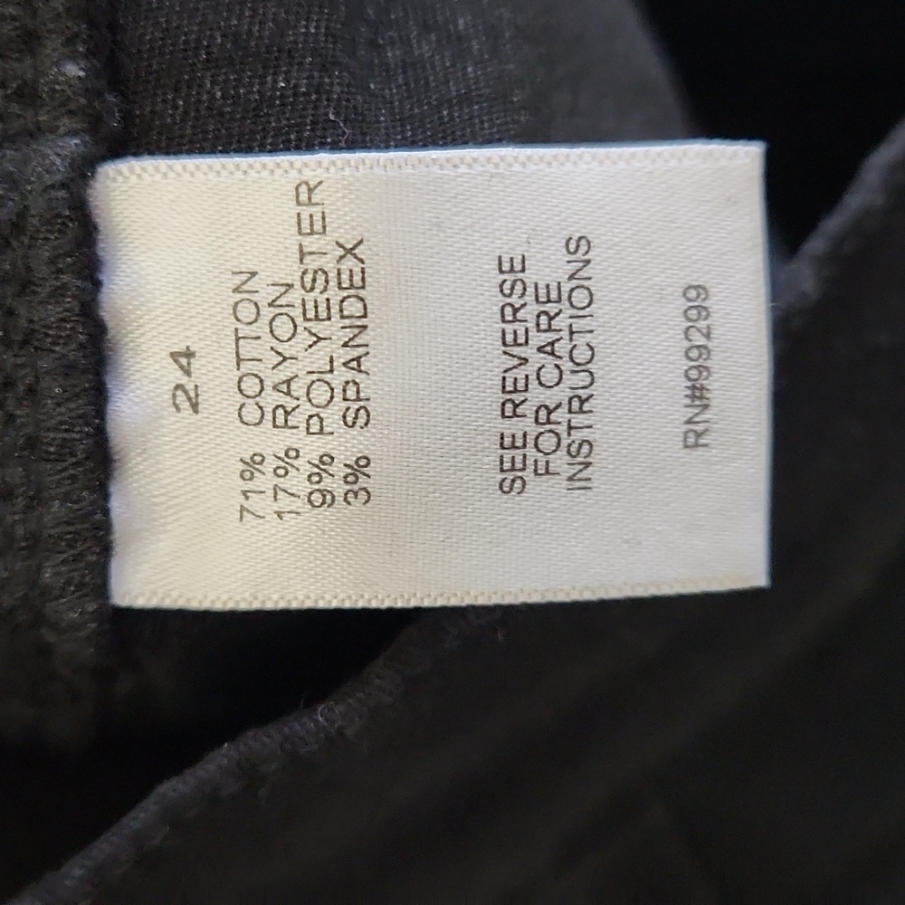Evereve Payton‎ Utility Ankle Slit Pant in Black Size 24 - Picture 10 of 11
